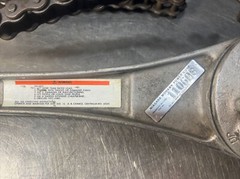 A.B. Chance 1 1/2 Ton Ratchet Chain Hoist. Item ID 2