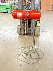 CM LODESTAR 1/4 TON 500 LBS ELECTRIC CHAIN HOIST 110V