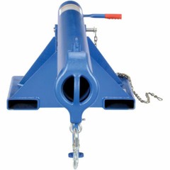 NEW! Adjustable Pivoting Forklift Jib Boom Crane 6000 Lb. 24″ Centers!!