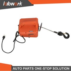 Labwork 3in1 Portable Electric Hoist Winch 1100lbs 1500W 30ft Lifting Height