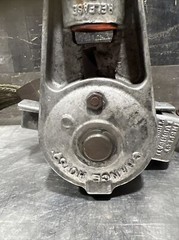 Chance Hoist 1 Ton Hot Stick Ratcheting Strap Hoist. Item ID #39. Used Surplus