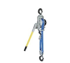 little mule hoist, Lineman Tools, Hoist, Strap hoist, power line tools.         