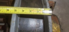 CMS Northern CRANE drive WHEEL ￼ASSEMBLY 23″ OD double flange 5-1/4″ wide 58/60