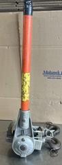 Chance Hoist 1 Ton Hot Stick Ratcheting Strap Hoist. ID 69. Missing Hand Wheel
