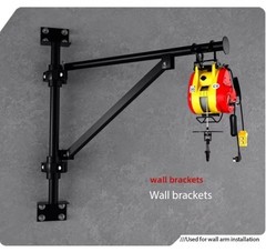 Electric Hoist Adjustable Speed Household Lifting Machine Wire Rope Fast Hoist