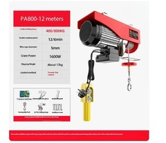 Electric Hoist with Wired/Wireless Remote Control LiftingCraneCable Hoist Winch