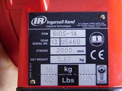 INGERSOLL RAND BIDS-14 Spring Tool Balancer W/ Hook 6.5 FT (22 to 30.9 lbs) HR