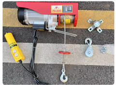 220V Mini Electric Hoist for Home Renovation – Compact Lifting Winch