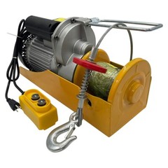 220V 1800W Steel Wire Rope Hoist Wire Rope Winch Electric Steel Wire Hoist2000lb