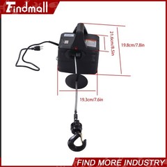 Findmall 2in1 Portable Electric Hoist Winch 1100lbs With Wireless Remote Control