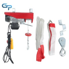 110V Motorized Hoist 440LB Overhead Lifting System with 14FT Remote Control