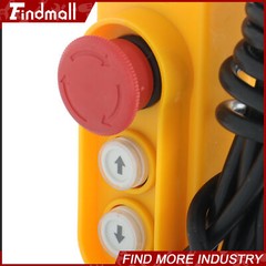 Findmall Electric Hoist 440 lbs Crane Winch with 14FT Wired Remote Control 110V