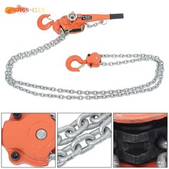 10ft 13200lb Capacity G80 Ratchet Hoist Lever Block Chain Hoist Alloy Steel