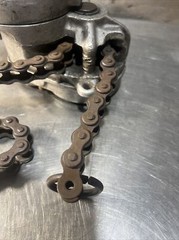 A.B. Chance 1 1/2 Ton Ratchet Chain Hoist. Item ID 2
