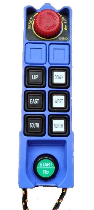 532 Series InMotion Controls 3 motion 2 speed Radio System for Overhead Cranes