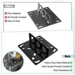 W41034 Engine Stand, Engine Lift Plate, 1/2 Ton (1,000 Lbs.) Capacity Univers…
