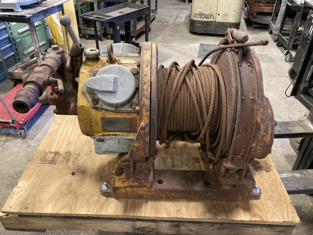 Ingersoll-Rand Air Tugger Winch – Lift 4000lbs Pull 9800lbs , K4U