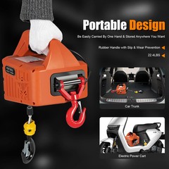 Miniature Electric Hoist 220v Portable Small Crane Home Small Lifting Machine
