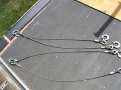 GRIPHOIST T-20 with 2 60′ by 1/2″ Cables 2 5/16″ by 4′ Cables. HOIST
