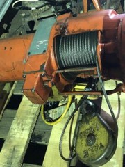Yale Load King Electric 1 Ton Hoist 220 Volts 7.6 Amps 60 Cycle