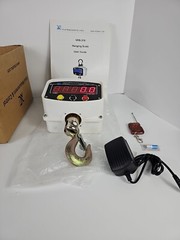 VIRTUAL MEASUREMENTS DIGITAL Hanging CRANE SCALE SERIE VHS-310 (1000lbs) NEW