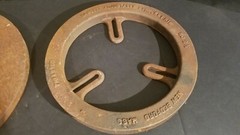 Babbit NO 2-1/2 Adjustable Sprocket Rim New Bedford Mass