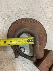 12 Ton Johnson Crane Block SB1S6BH Single Sheave snatch block