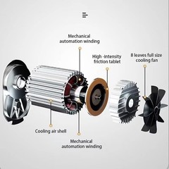 220v Electric Hoist Home Crane Winch Lifting Crane Small Lift Hoist Winch