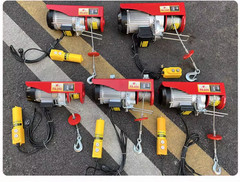 220V Mini Electric Hoist for Home Renovation – Compact Lifting Winch