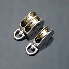 Metal Pulley Zinc Alloy Pulley Belt Pulley Block Lifting Wheel Swivel Pulley