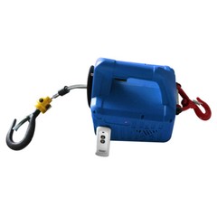 500KG/1100LBS Electric Wireless Hoist Winch Hoist Crane Lift 25ft 1500W w/Remote