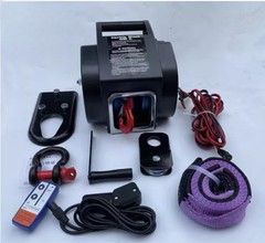 Electric Winch 12V 5000lb Off-Road Vehicle6500Marine Self-DriveTouring Equipment