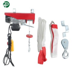 PA200 Electric Hoist 440lbs w/ 14ft Remote, 110V Motor, Dual Hook System