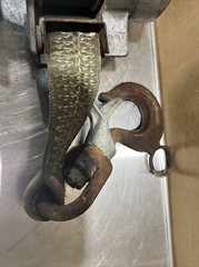 Chance Hoist 1 Ton Ratcheting Strap Hoist. Item ID #42 Used Surplus