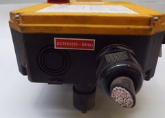 TELECRANE REMOTE CONTROL F24-6D-RX , 24009682-1, CHANNEL 136, AC110V(50/60 Hz)