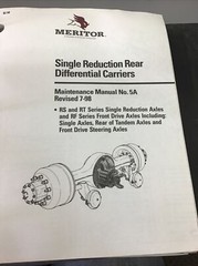 Various Meritor Maintenance Manuals See Pics For Titles (H3)