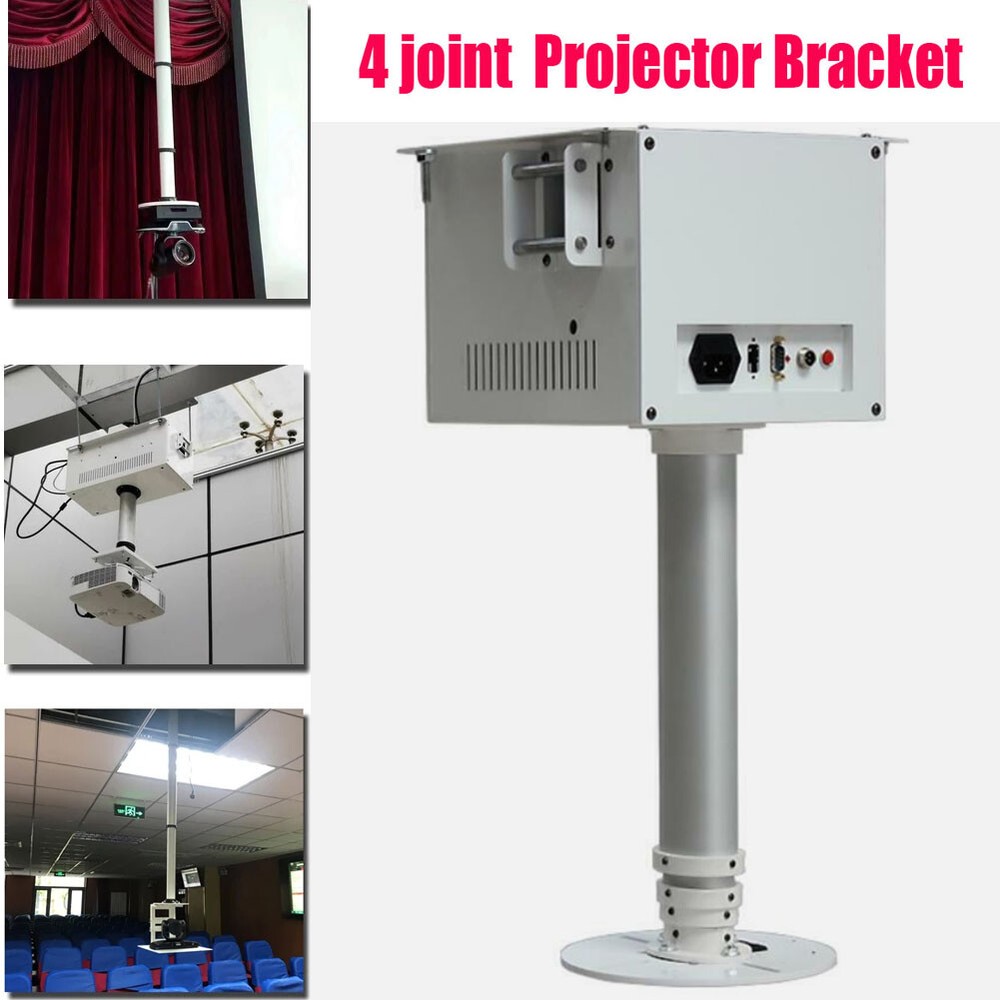 4 joint Electric Lifting Hanger Camera lectric telescopic lifting forprojector