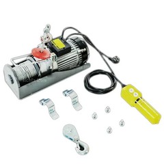 Mini Electric Hoist 220V Home Use Small Crane 1 Ton/0.5T Winch Renovation Crane