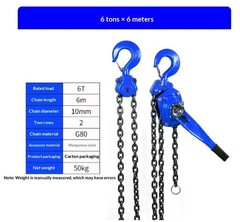 Hand Wrench Hoist Manual Tightener Tensioner Hand Hoist Manual Hoist