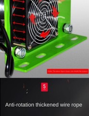 Electric Winch 30M Steel Wire Rope Windlass Elevator Household Building Crane