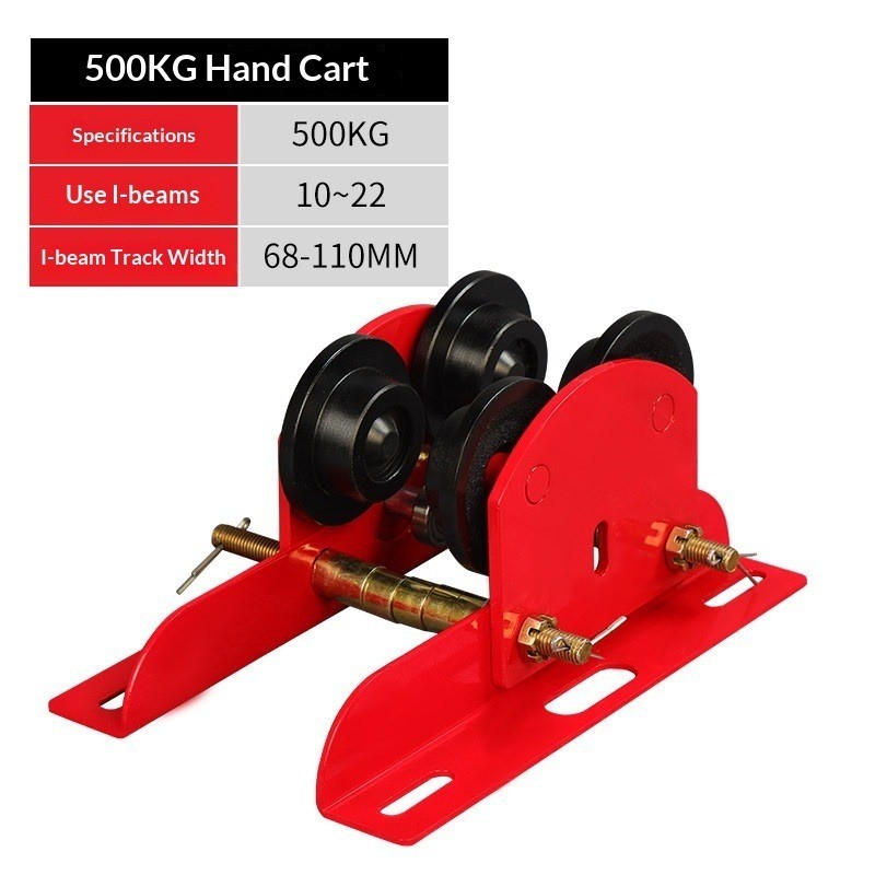 Electric Hoist And Trolley Set Mini For I Beam Home Use Small Lifting Crane
