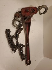 Coffing Model A-1 Ratchet Lever Hoist Chain Puller 3/4 Ton 1.5 Ton 2 Chains USA