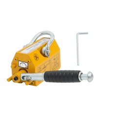 440lbs/200kg Permanent Magnetic Lifter 2.5 Safety Factor Yellow Lifting Magnet