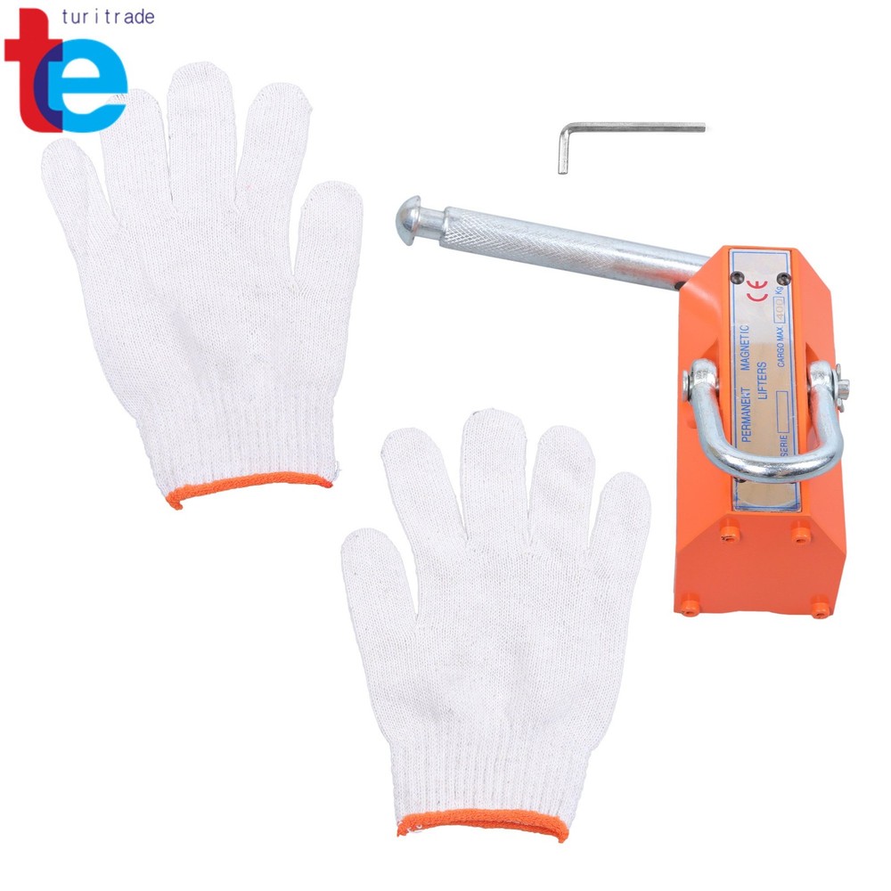 Magnetic Hoist 2.5 Safety Factor Lifting Magnetic Lifter 880lbs/400kg Capacity
