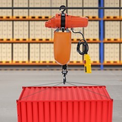 Electric Hoist Electric Lifting Device Electric Hoisting Machine 1300w 110v