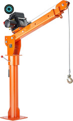 2200 Lbs Electric Pickup Truck Crane with 6000 Lbs Winch for Heavy Lifting NEW