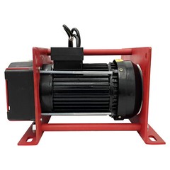 220V Electric Hoist Elevator Windlass Material Lifting Flat Towing 500-1000kg