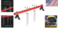 Transverse Engine Hoist with 1100 Lbs Capacity and Adjustable Height Features