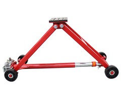 2Ton/4400lbs Portable Turbine Hoist Car Lift Height 4.3”-18.5” Car Repair Tool