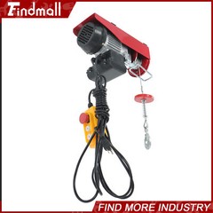 Findmall Electric Hoist 440 lbs Crane Winch with 14FT Wired Remote Control 110V